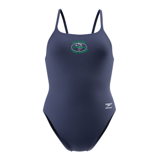 Palatine Tigersharks Speedo Solid Endurance X Strappy Back