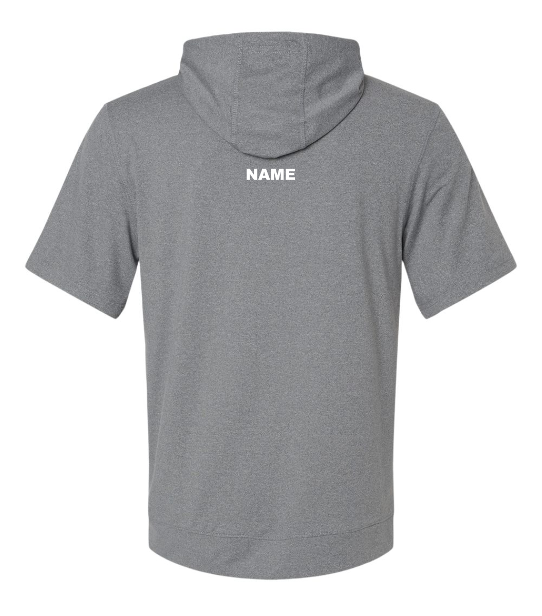 Palatine Tigersharks Ventura Soft Knit Short Sleeve Hoodie
