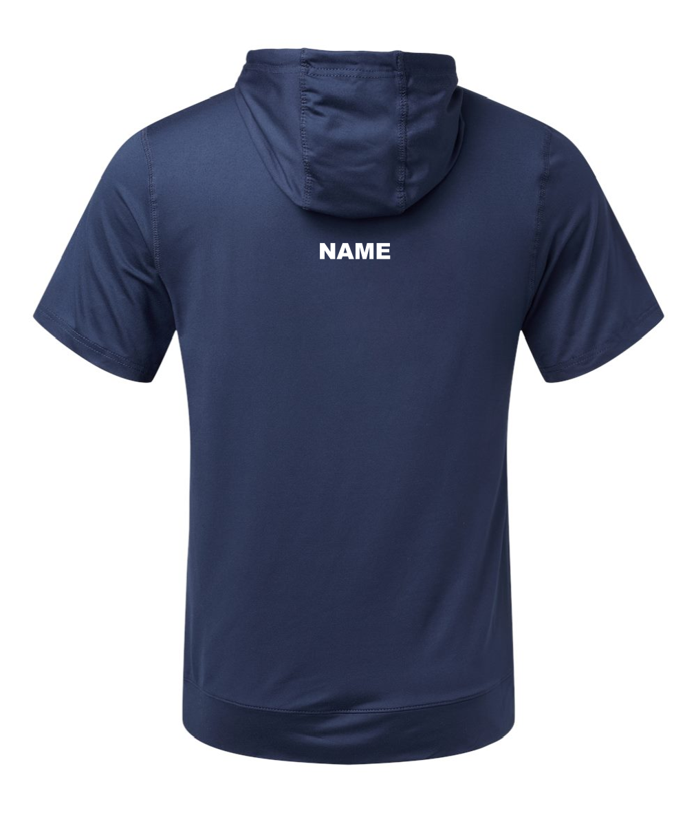 Palatine Tigersharks Ventura Soft Knit Short Sleeve Hoodie