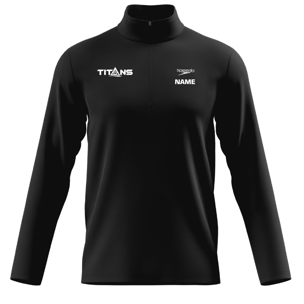 TAC Titans Speedo Male Lightweight Jersey 1/4 Zip