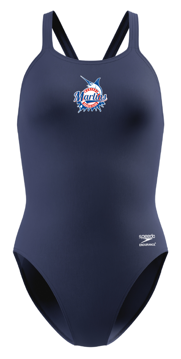 McHenry Marlins Aquatic Club Speedo Endurance X Leaderback