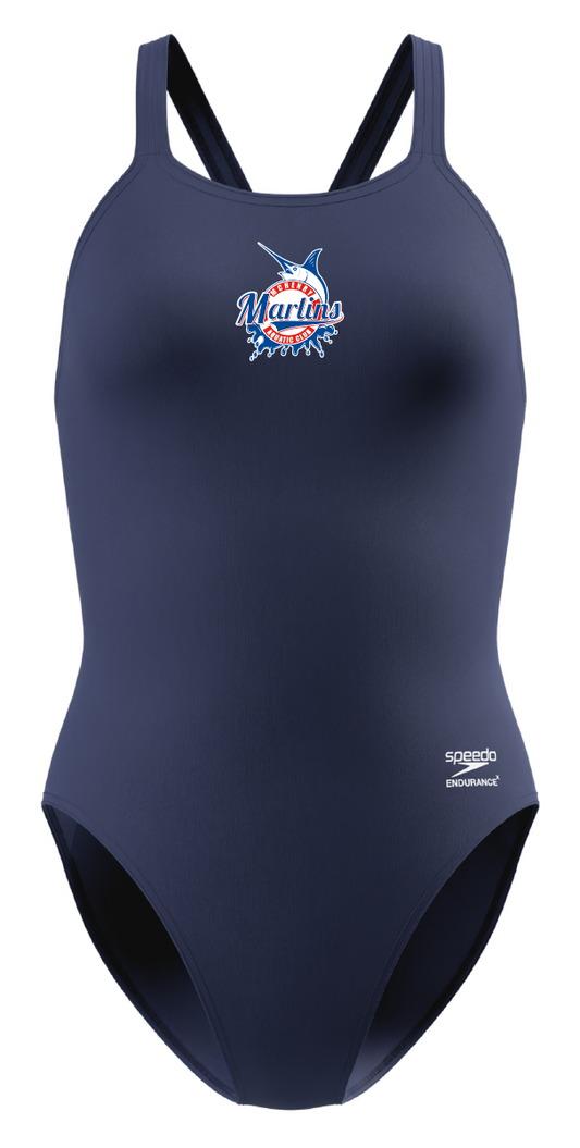 McHenry Marlins Aquatic Club Speedo Endurance X Leaderback