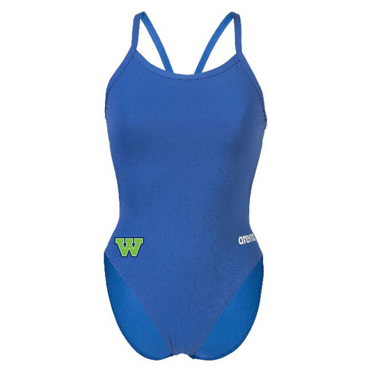 West Coast Aquatics Arena Team Solid Challenge Back