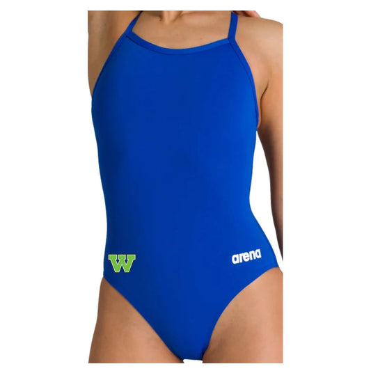 West Coast Aquatics Arena Team Solid Light Drop Back