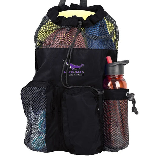 WeAquatics RISE Solid Mesh Equipment Bag-Black