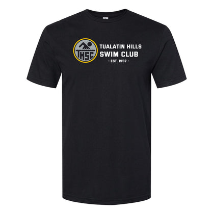 Tualatin Hills Swim Club Gildan Softstyle T-Shirt - Members Should Order Both Black & White Shirts