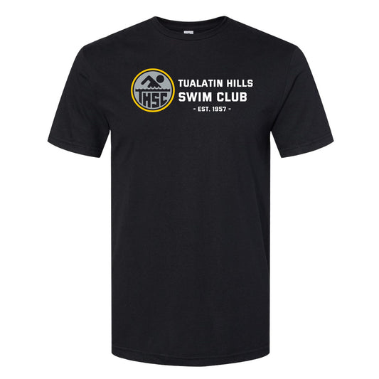 Tualatin Hills Swim Club Gildan Softstyle T-Shirt - Members Should Order Both Black & White Shirts