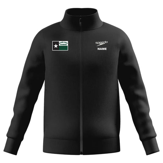 The Woodlands Swim Team Speedo JR Team Fleece Zip Jacket