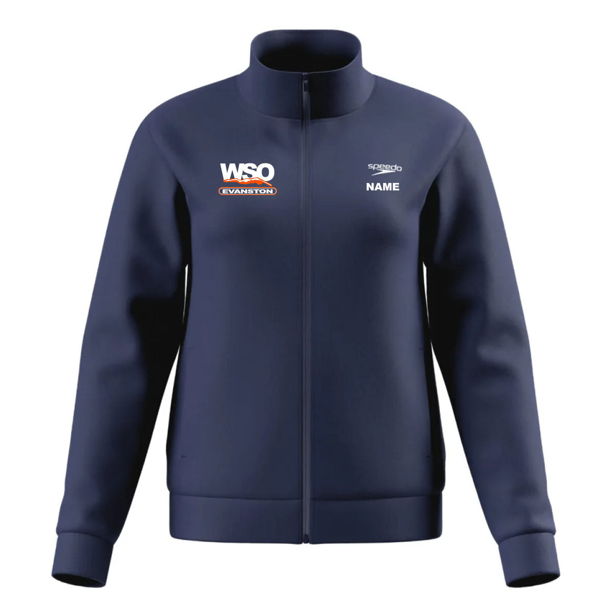 Wildkit Swimming Speedo Female Team Fleece Full Zip Jacket