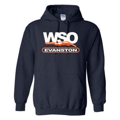 Wildkit Swimming Gildan Hooded Sweatshirt