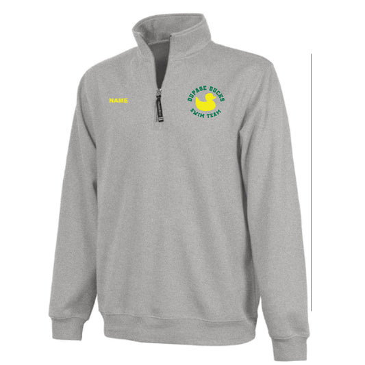 DuPage Ducks Charles River Crosswind Quarter Zip Sweatshirt