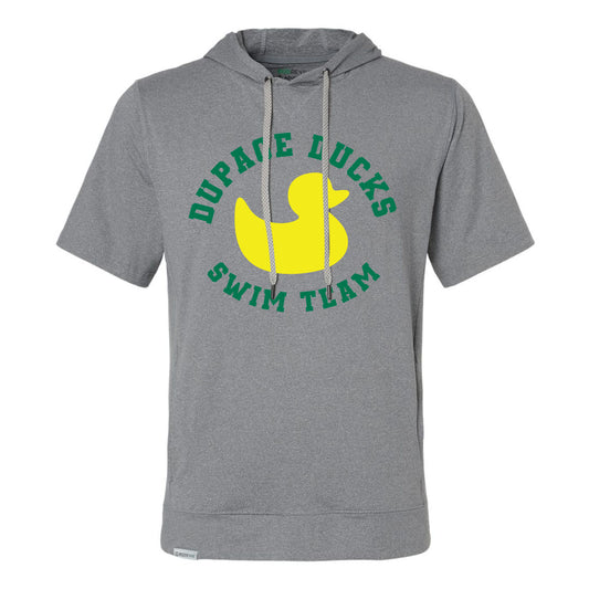 DuPage Ducks Ventura Soft Knit Short Sleeve Hoodie