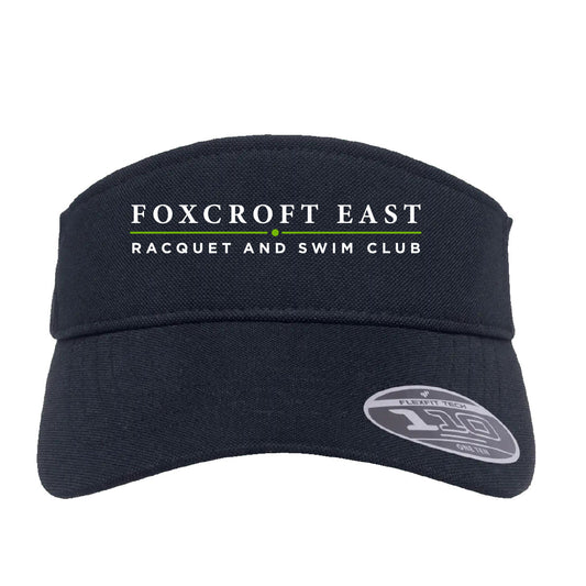 Foxcroft East Tennis & Racquet Flexfit Wooly Combed Visor