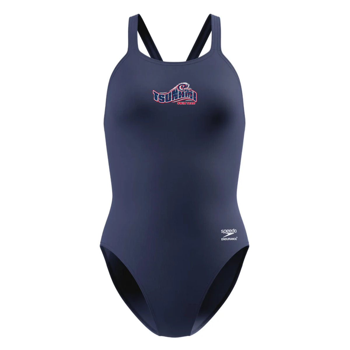 Tsunami Swim Team Speedo Endurance X Leaderback
