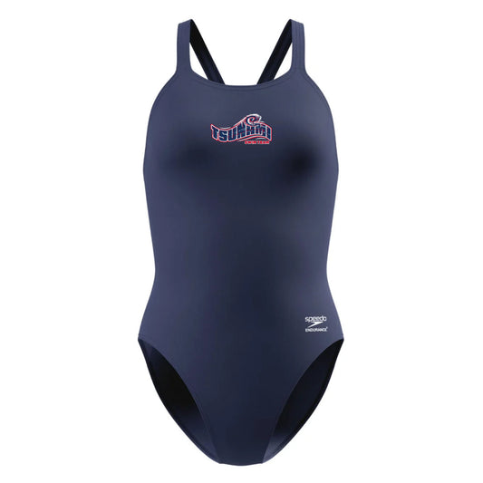 Tsunami Swim Team Speedo Endurance X Leaderback