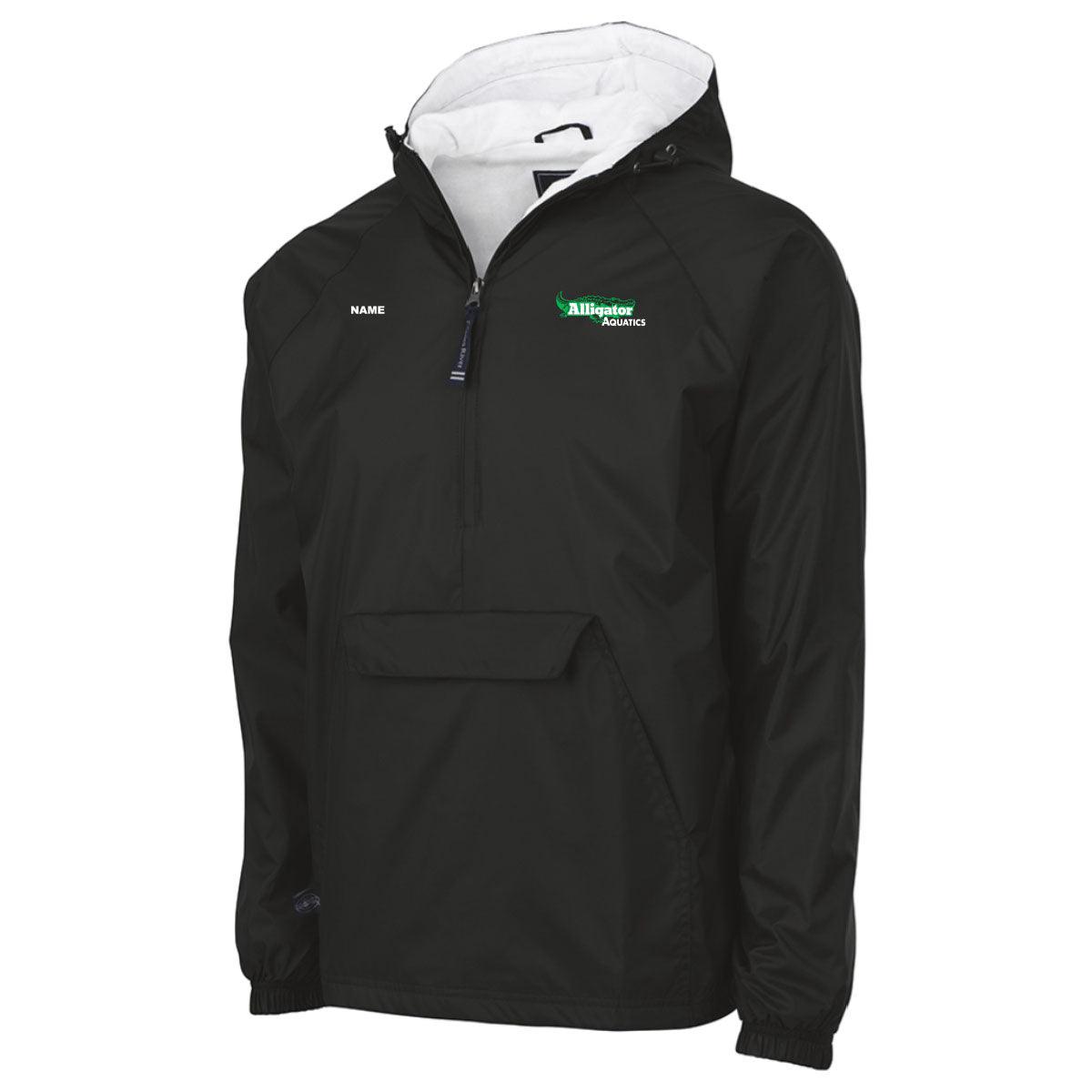 Alligator Aquatics Charles River Adult Solid Hooded Pullover