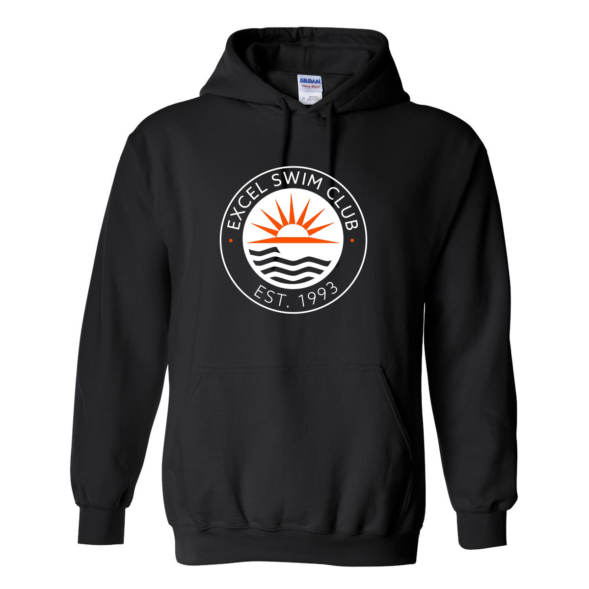 Excel Swim Club Gildan Hooded Sweatshirt