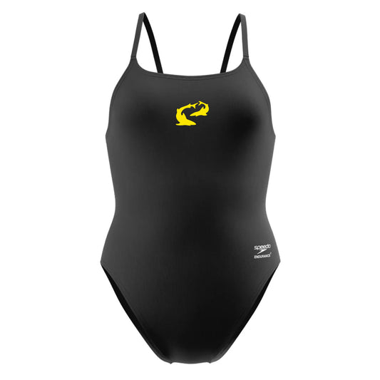 Sarasota Sharks Speedo Solid Endurance X Strappy Back