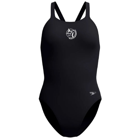 WCAY Marlins Speedo Solid Endurasoft Leaderback