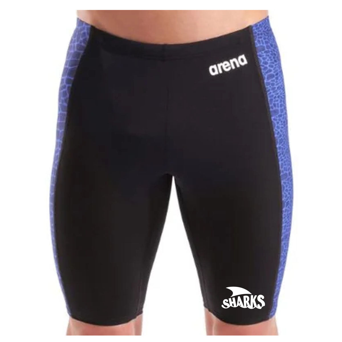 Mt Prospect Sharks Arena Men's Snakeskin Swim Jammer