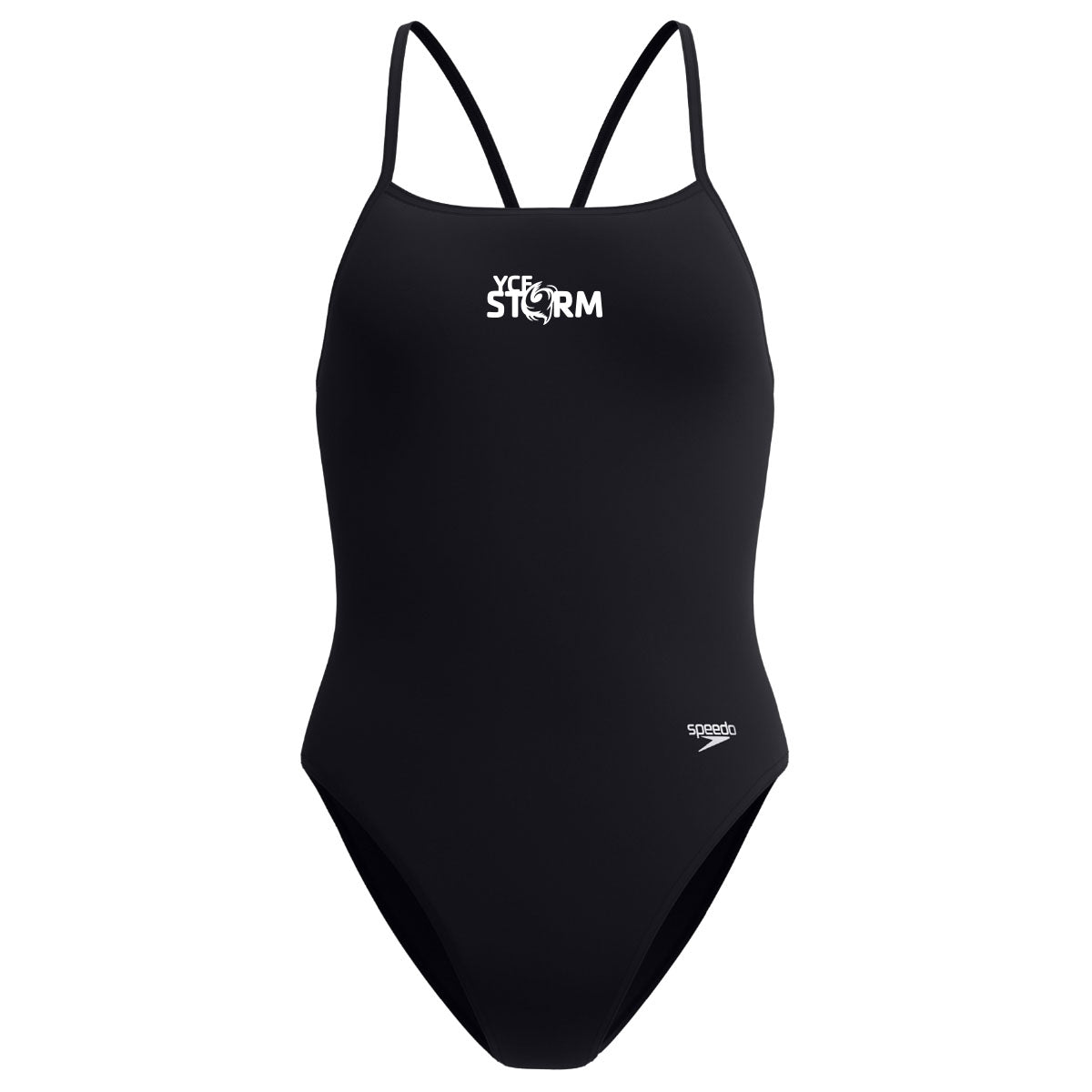 YCF Storm Speedo Solid Endurasoft Turnback