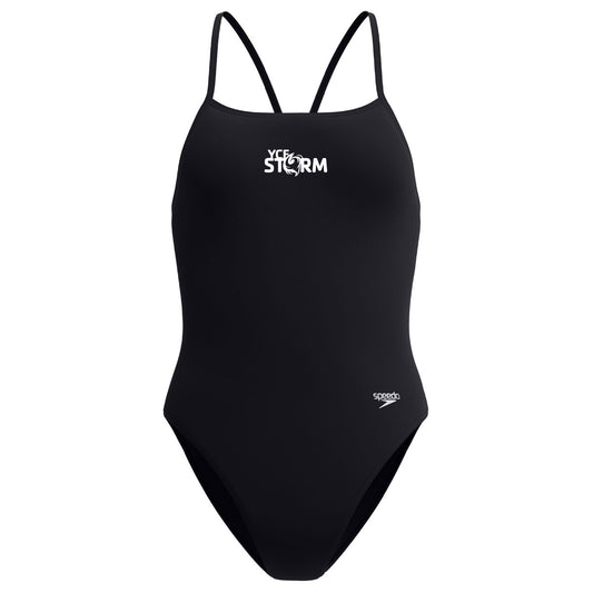 YCF Storm Speedo Solid Endurasoft Turnback
