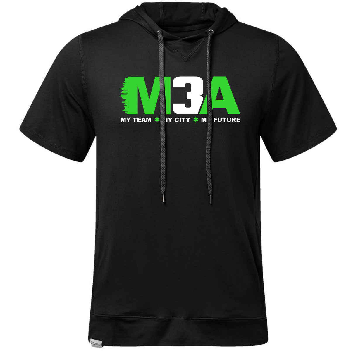 M3 Aquatics Ventura Youth Soft Knit Short Sleeve Hoodie