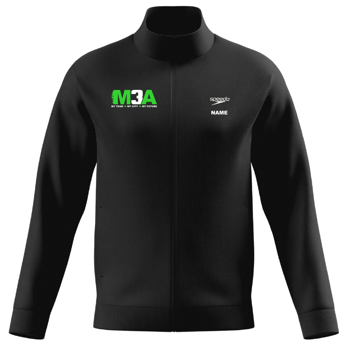 M3 Aquatics Speedo Male Team Fleece Full Zip Jacket