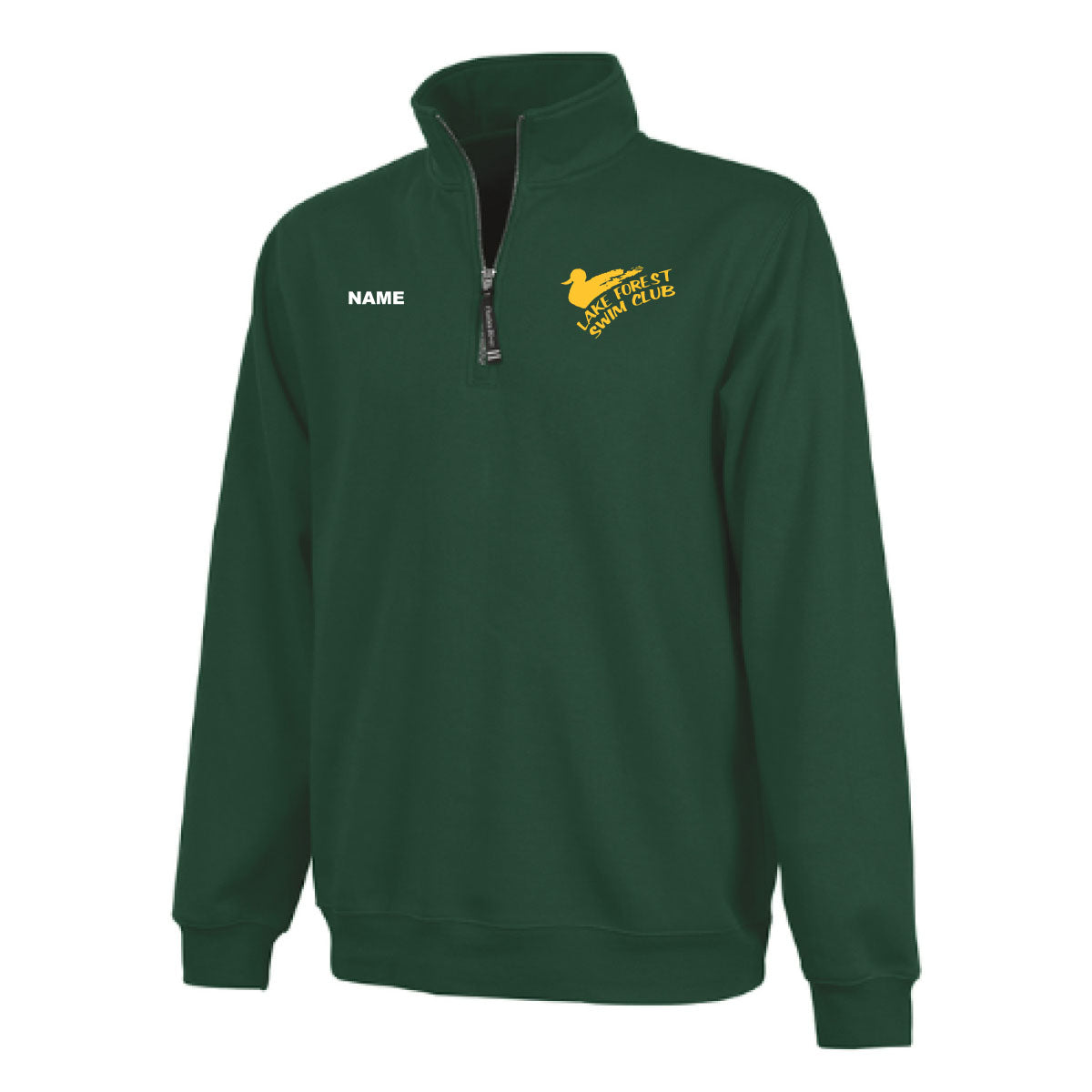 Lake Forest Swim Charles River Crosswind Quarter Zip Sweatshirt