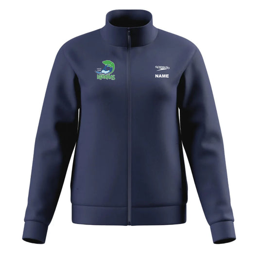 Iguana Swimming Speedo Female Team Fleece Full Zip Jacket