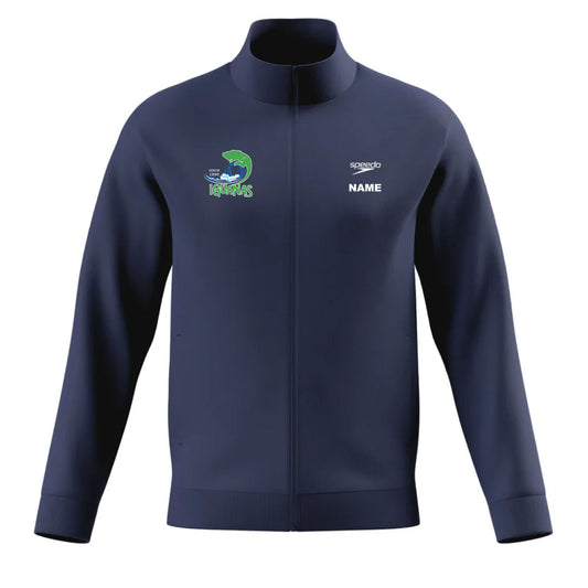 Iguana Swimming Speedo Male Team Fleece Full Zip Jacket