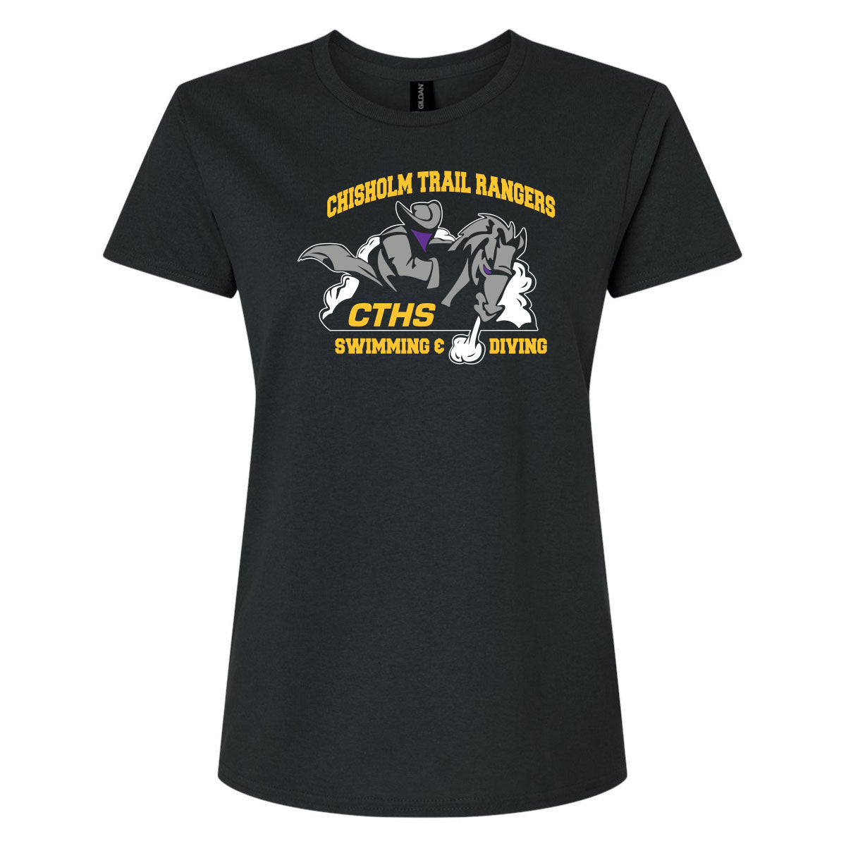 Chisholm Trail High School Gildan Women's Short Sleeve Tee