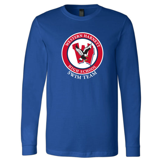 Western Harnett HS Bella + Canvas Jersey Long Sleeve Tee