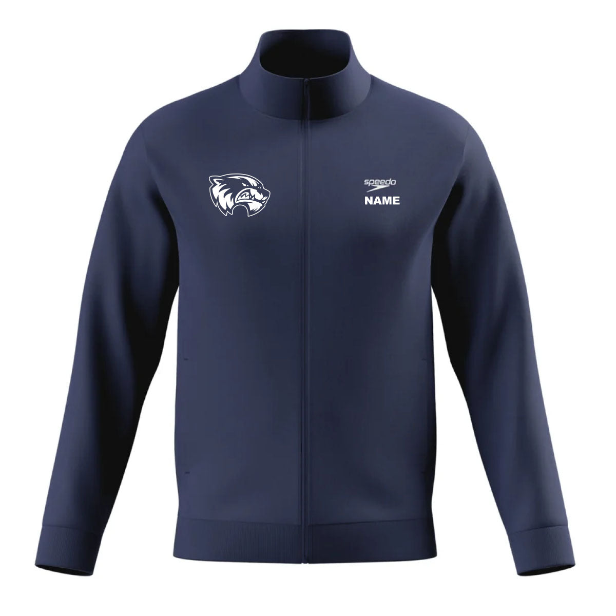 West Geauga High School Speedo Male Team Fleece Full Zip Jacket