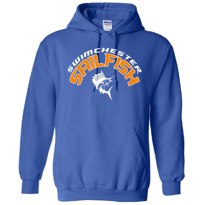 Swimchester Sailfish Gildan Hooded Sweatshirt