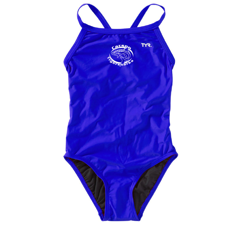 Carson Tigersharks Women's Tyreco Solid Diamondback Swimsuit