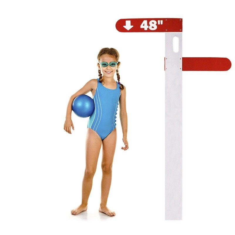 Double Height Measurement Stick Size: 48"/42" #HS 42-48