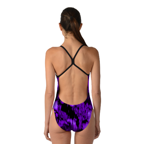 Adidas Equinox Camo C-Back Swimsuit