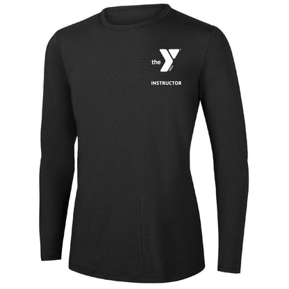 YMCA Instructor Long Sleeve Rashguard - Black