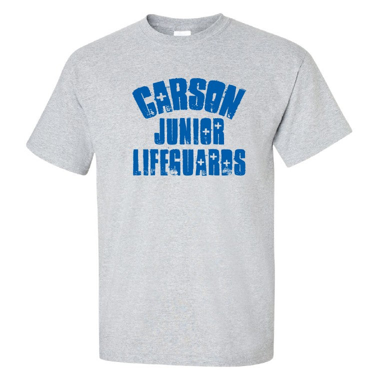 Carson Tigersharks Junior Lifeguards Short Sleeve Tee