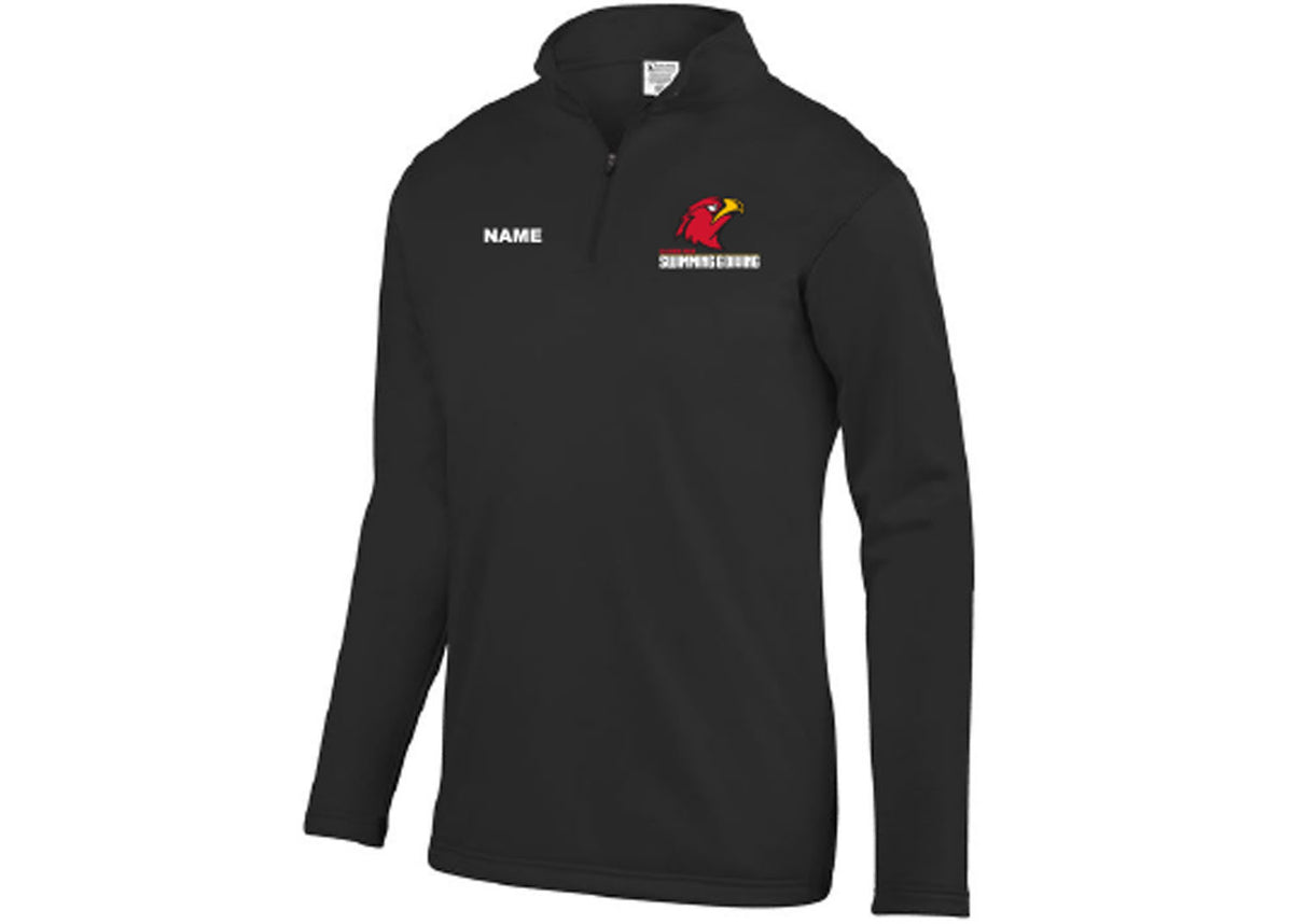 Illinois Institute of Technology Augusta Wicking Fleece Quarter Zip Pullover