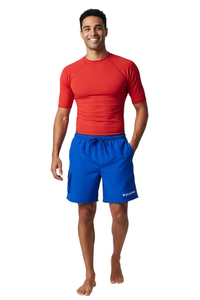 Kiefer Guard Board Short shown on model