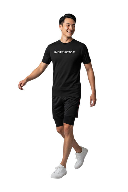 Kiefer Instructor S/S Crewneck Rashguard shown on model