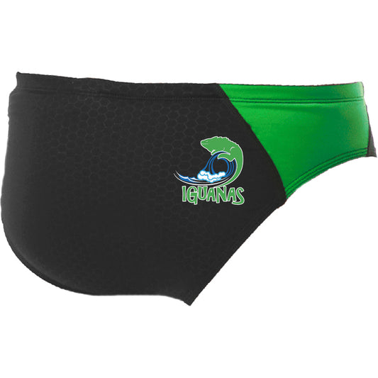 Iguana Swimming TYR Hexa Blade Splice Racer