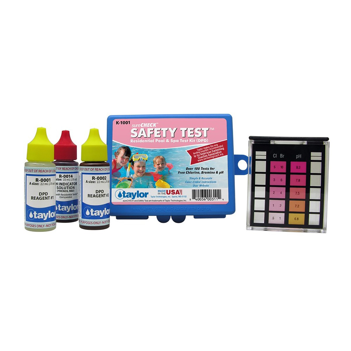 Taylor 1001 Safety Test Kit