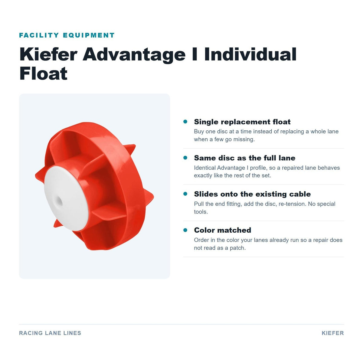 Kiefer Advantage I Individual Float