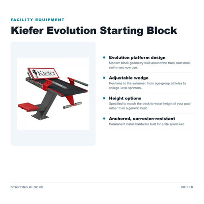 Kiefer Evolution Starting Block features