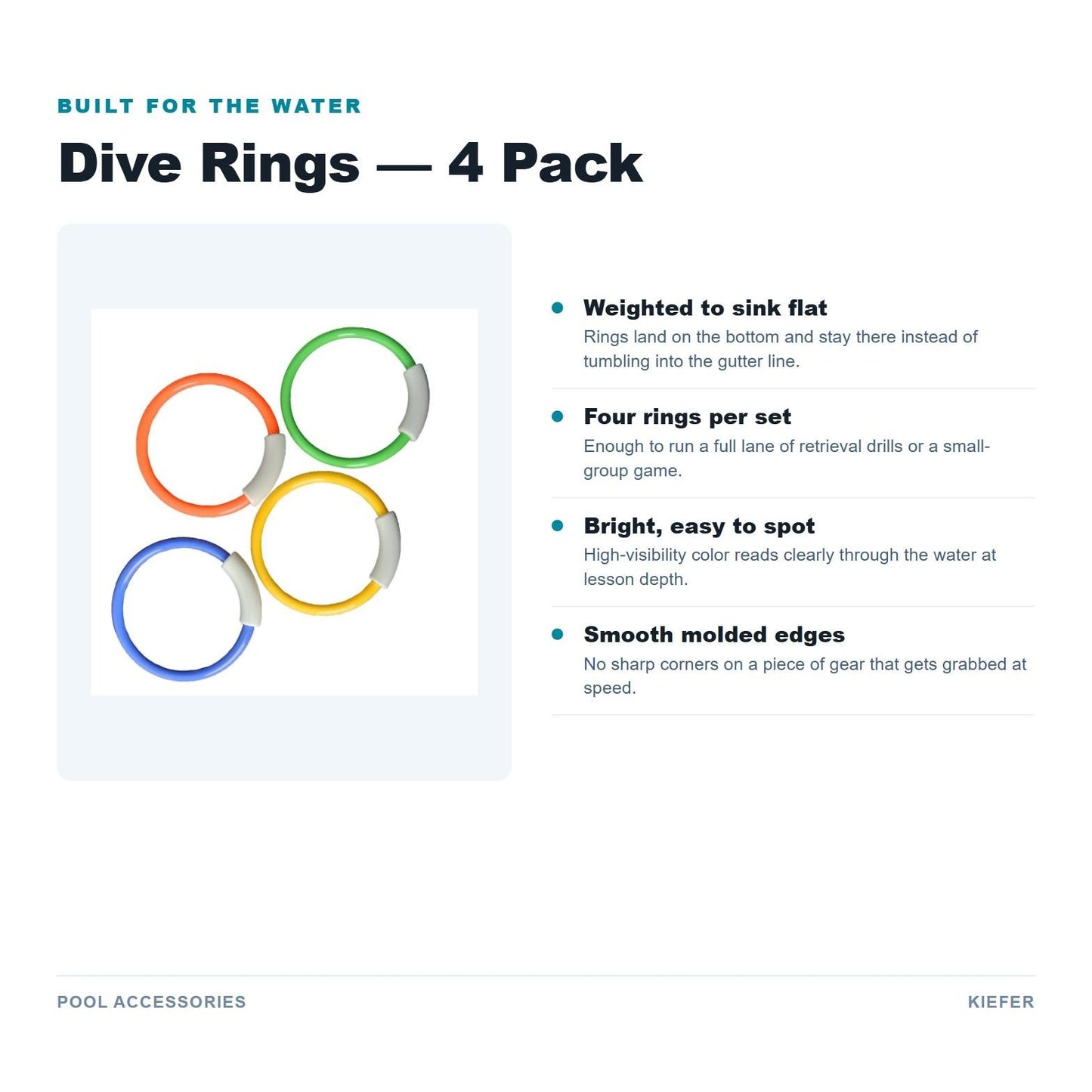 Dive Rings features