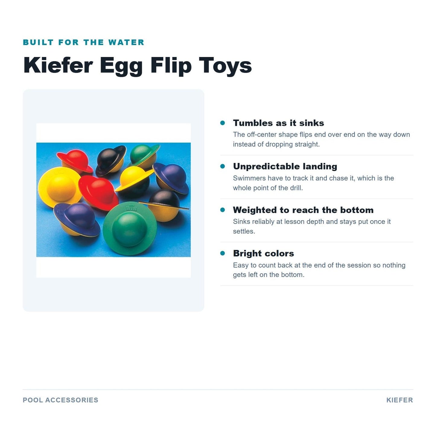 Kiefer Egg Flip Toys features
