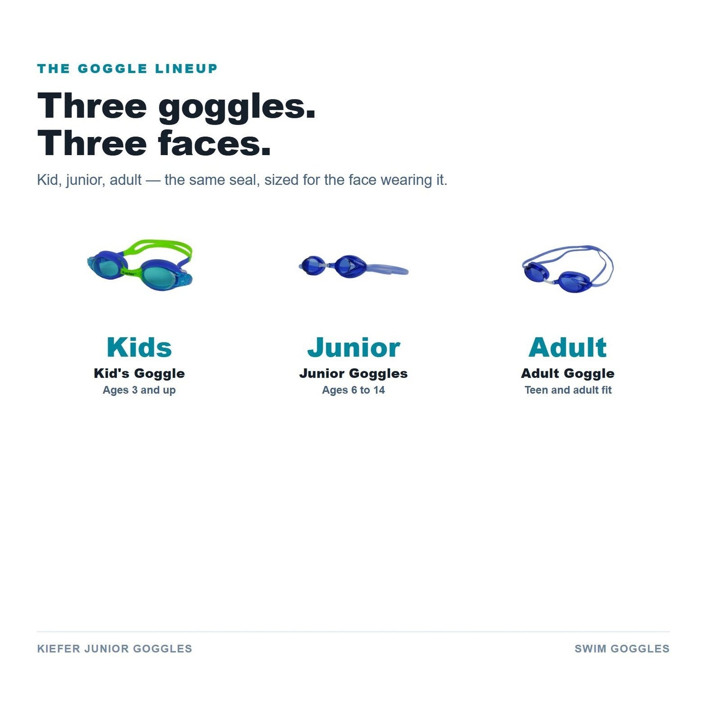 Kiefer Junior Goggles details